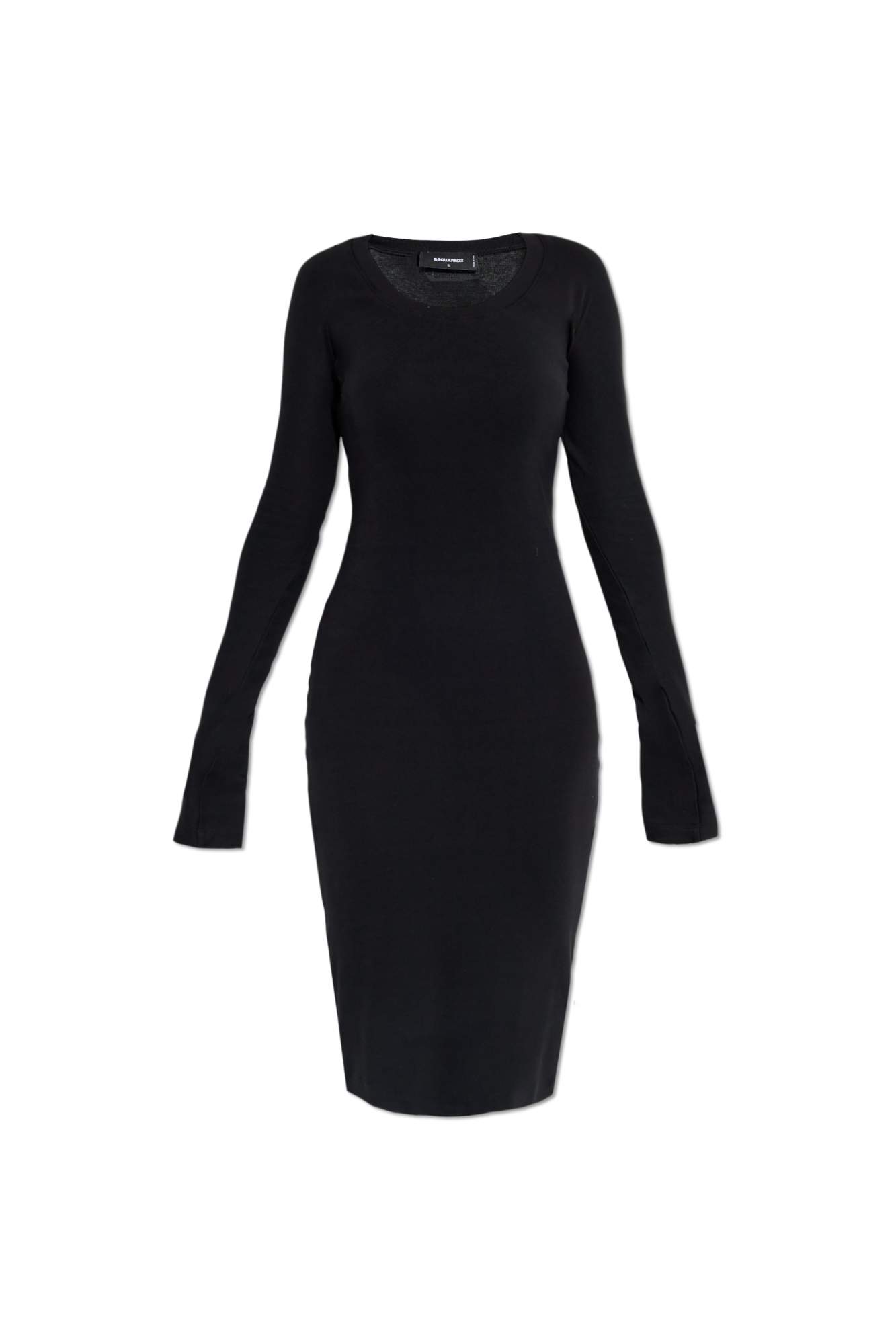 VIP【関税送料無料】希少 DSQUARED2 BLACK VISCOSE DRESS DSQUARED2 open-back Mini Dress | Black | FARFETCH